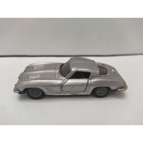 CHEVROLET CORVETTE C2 STING RAY SILVER 1:43 PILEN NO BOX/VINTAGE/V FOTOS