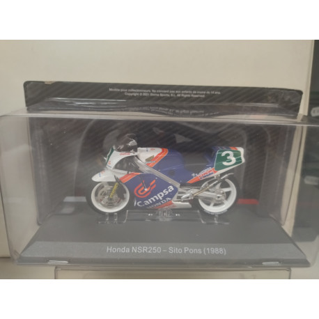HONDA NSR 250 1988 SITO PONS MOTO GP 1:18 ALTAYA IXO