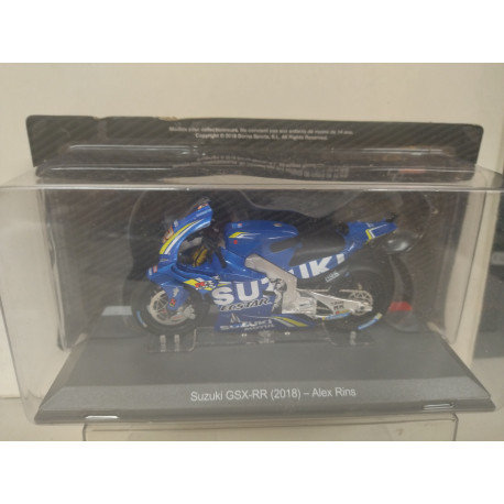 SUZUKI GSX-RR 2018 ALEX RINS MOTO GP 1:18 ALTAYA IXO
