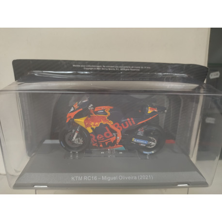KTM RC 16 2021 MIGUEL OLIVEIRA MOTO GP 1:18 ALTAYA IXO