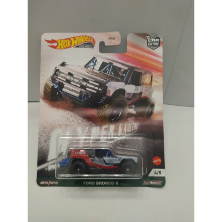 FORD BRONCO R 4/5 HYPER HAULERS 1:64 HOT WHEELS PREMIUM
