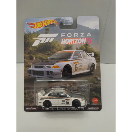 MITSUBISHI LANCER EVO VI FORZA HORIZON 5 1:64 HOT WHEELS PREMIUM