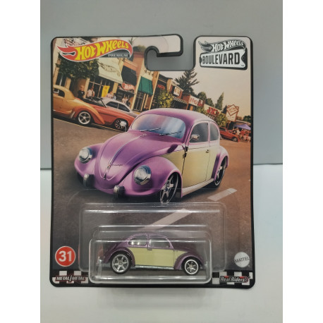 VOLKSWAGEN CLASSIC BUG 31 BOULEVARD 1:64 HOT WHEELS PREMIUM