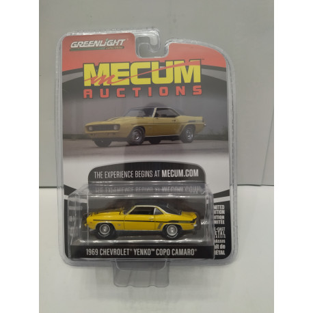CHEVROLET CAMARO 1969 YENKO COPO MECUM 1:64 GREENLIGHT