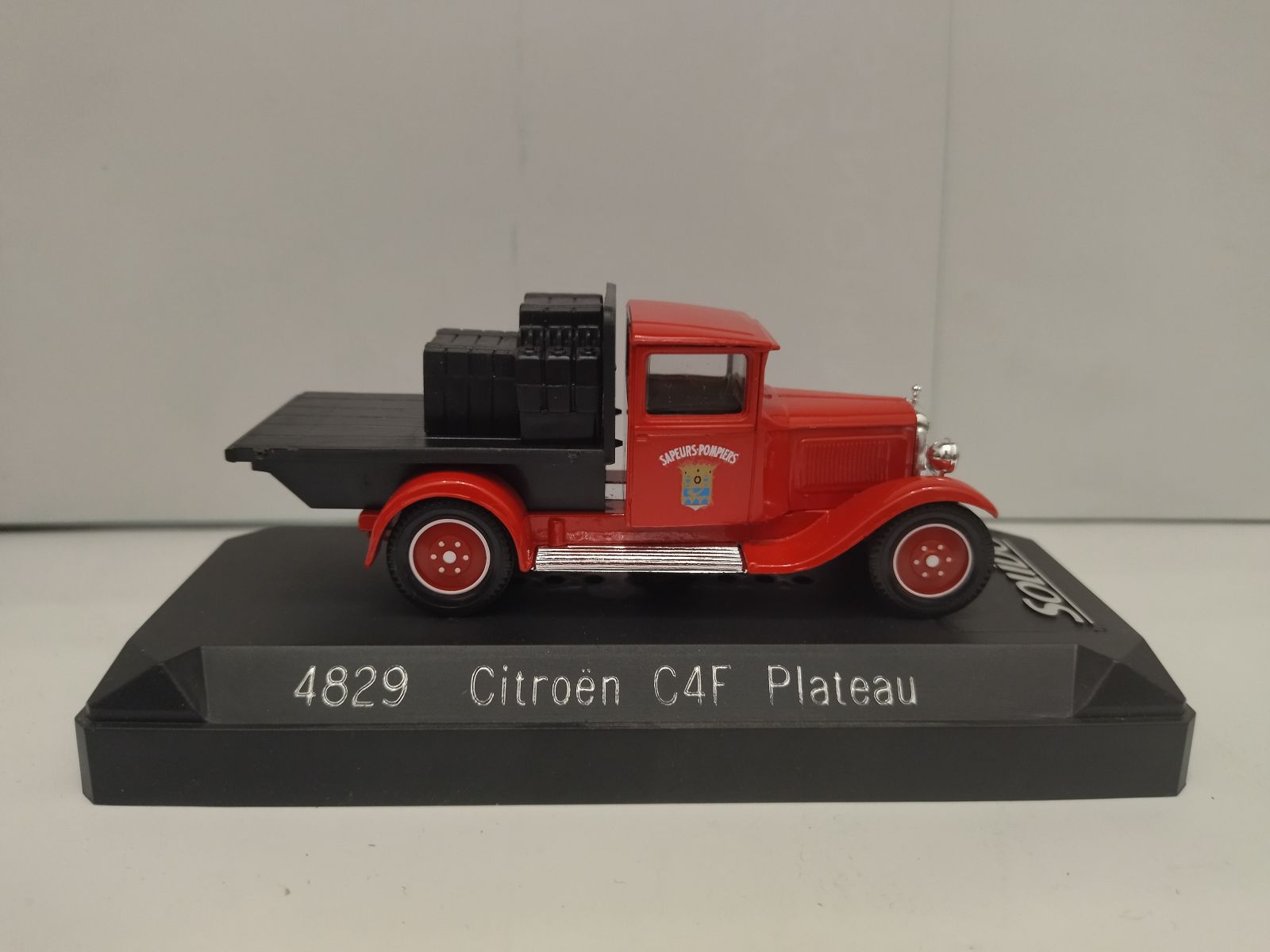 Solido Modifiée SB 1/43 - Citroen C4F Plateau Chargement Bois