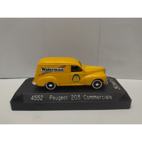 PEUGEOT 203 COMMERCIALE WATERMAN 1:43 SOLIDO 4552