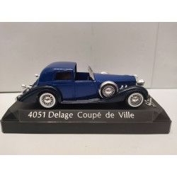 DELAGE COUPE DE VILLE 1939 BLUE 1:43 SOLIDO 4051