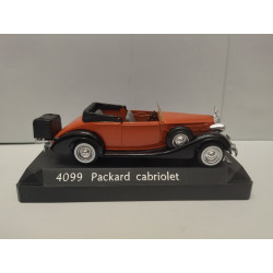 PACKARD 1937 CABRIOLET RED & BLACK 1:43 SOLIDO 4099