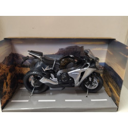 HONDA CBR 1000RR BLACK & GREY 1:12