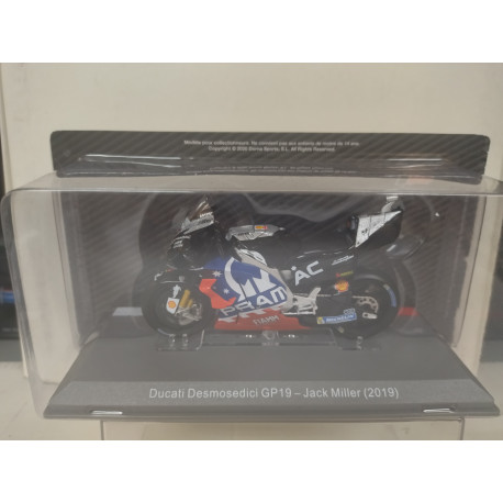 DUCATI DESMOSEDICI GP19 2019 JACK MILLER MOTO GP 1:18 ALTAYA IXO