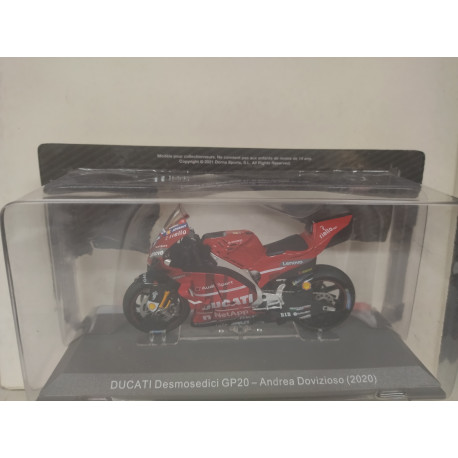 DUCATI DESMOSEDICI GP20 2020 ANDREA DOVIZIOSO MOTO GP 1:18 ALTAYA IXO