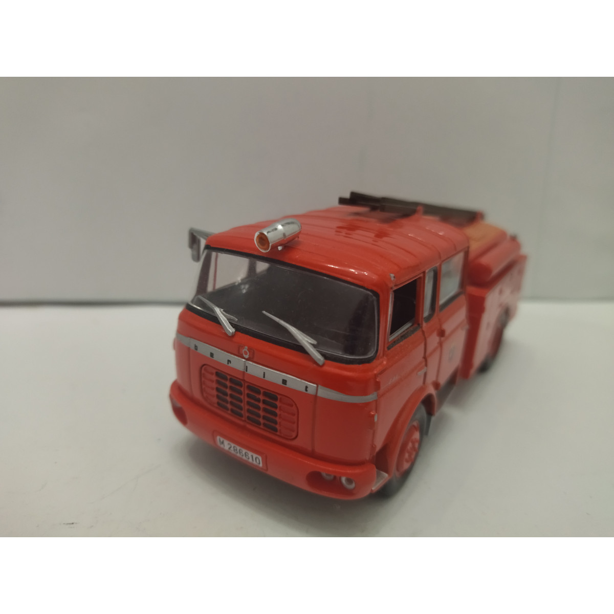 Miniature Norev 1/43 – Berliet GAK FPT Pompiers Val D'Oise (très Bon état + Boîte)