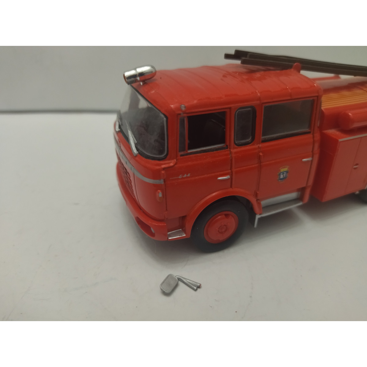 Berliet - GAK 20H 2 Pompiers 1971 - Modèle Presse - 1/43 - Autos
