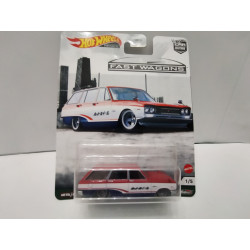 NISSAN SKYLINE VAN 1969 1/5 FAST WAGONS 1:64 HOT WHEELS PREMIUM