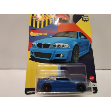 BMW E46 M3 1/5 DEUTSCHLAND DESIGN 1:64 HOT WHEELS PREMIUM