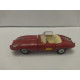 JAGUAR E-TYPE RED/ROJO 1:43 JOAL n100 NO BOX/VINTAGE/V FOTOS