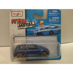 RENAULT CLIO V6 BLUE apx 1:64 MAISTO FRESH METAL