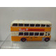 LEYLAND P2 DOUBLE DECKER AUTOBUS OMNIBUS 1:76 CORGI 97944 DEFECT/PINTURA