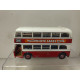 AEC Q DD WHITE LABEL CORGI MODELLE BUS 1:76