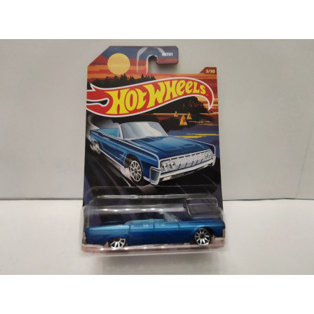 LINCOLN CONTINENTAL 1964 CONVERTIBLE 5/10 WALMART EXCLUSIVE 1:64 HOT WHEELS