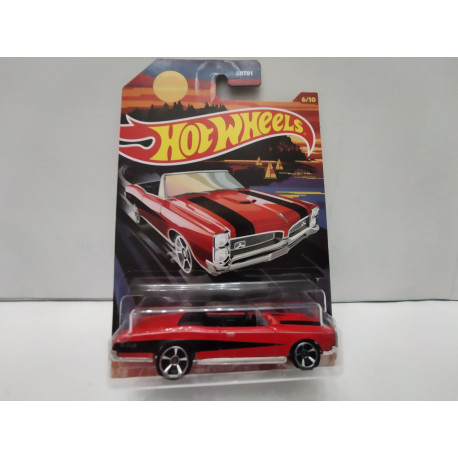 PONTIAC GTO 1967 CONVERTIBLE 6/10 WALMART EXCLUSIVE 1:64 HOT WHEELS