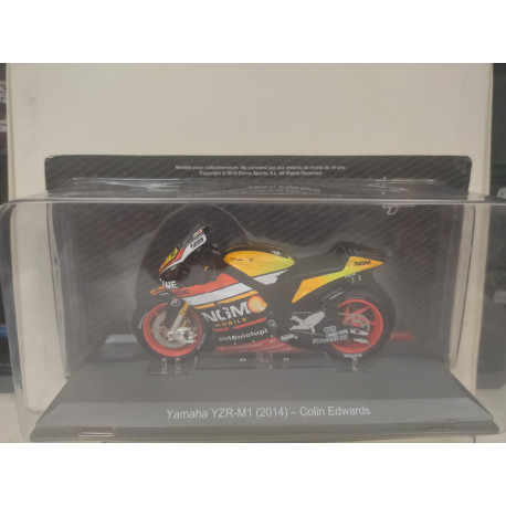 YAMAHA YZR M1 COLIN EDWARDS 2014 MOTO GP 1:18 ALTAYA IXO