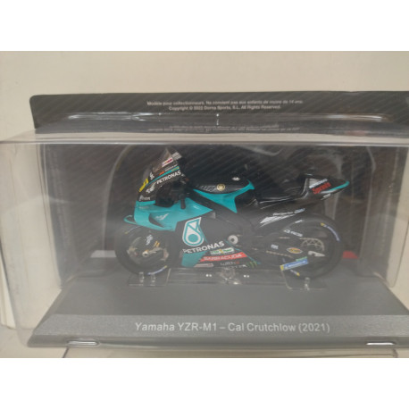 YAMAHA YZR M1 CAL CRUTCHLOW 2021 MOTO GP 1:18 ALTAYA IXO