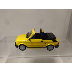 FIAT 126 (P POLSKI) CABRIOLET YELLOW 1:43 DeAGOSTINI IXO