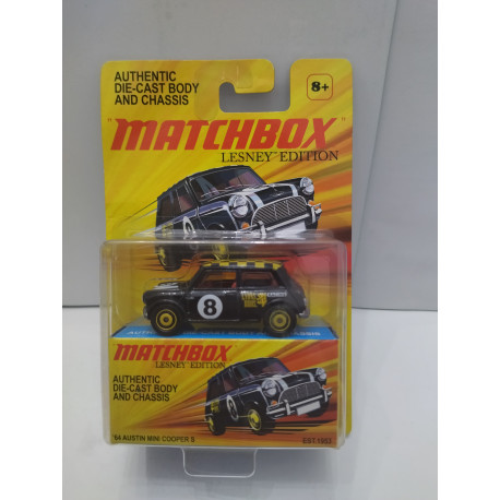 AUSTIN MINI COOPER S 1964 LESNEY EDITION 1:64 MATCHBOX