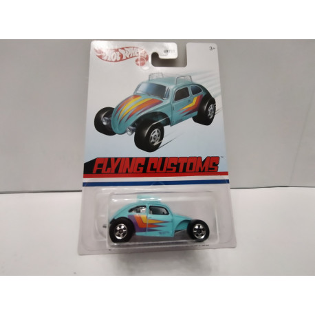 VOLKSWAGEN BEETLE CUSTOM FLYING CUSTOMS 1:64 HOT WHEELS