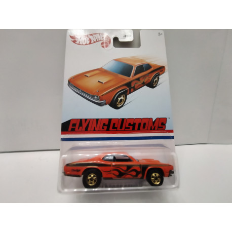 DODGE DEMON 1971 FLYING CUSTOMS 1:64 HOT WHEELS