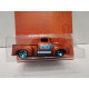 FORD F-100 1956 TRUCK CUSTOM 53rd ANNIVERSARY 1/5 ORANGE & BLUE 1:64 HOT WHEELS