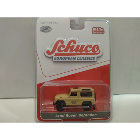 LAND ROVER DEFENDER CAMEL TROPHY 1:64 SCHUCO