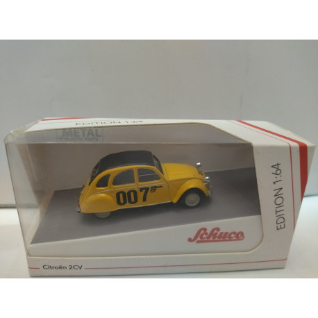 CITROEN 2CV 007 JAMES BOND YELLOW 1:64 SCHUCO