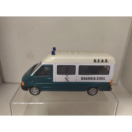 VOLKSWAGEN LT GEAS GUARDIA CIVIL POLICE 1:43 HONGWELL NO BOX/V FOTOS