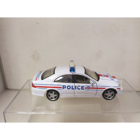 MERCEDES-BENZ C 320 FRANCE POLICE/POLICIA 1:43 HONGWELL NO BOX