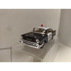 CHEVROLET BEL AIR 1957 POLICE n22 USA 1:40 KINSMART NO BOX/V FOTOS