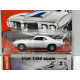 PONTIAC FIREBIRD 1969 TRANS AM WHITE/BLUE VINTAGE MUSCLE 1:64 AUTO WORLD