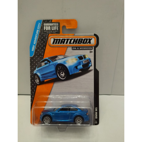 BMW M1 BLUE 71/120 ADVENTURE CITY 1:64 MATCHBOX