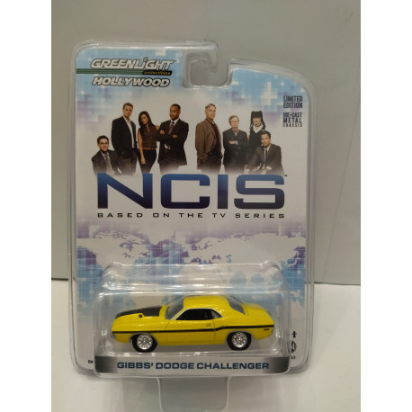 DODGE CHALLENGER GIBB´S N.C.I.S. NAVY HOLLYWOOD 1:64 GREENLIGHT