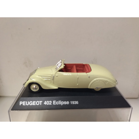 PEUGEOT 402 ECLIPSE 1936 BEIGE 1:43 NOREV HACHETTE NO BOX/V FOTOS