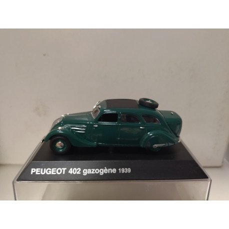 PEUGEOT 402 GAZOGENE 1939 VERT 1:43 NOREV HACHETTE NO BOX/V FOTOS