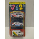 SET DE 3 CARS SKODA, KADETT, TRANSIT 1:64 MATCHBOX