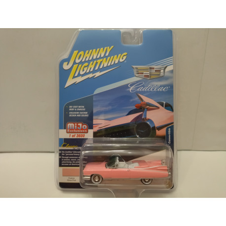 CADILLAC ELDORADO 1959 CONVERTIBLE PINK 1:64 JOHNNY LIGHTNING