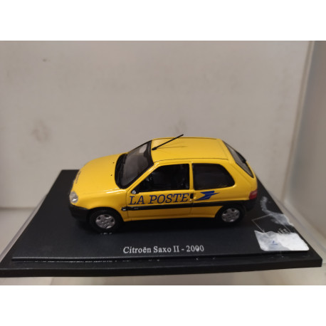 CITROEN SAXO II 2000 LA POSTE 1:43 UH HACHETTE NO BOX/DEFECT/V FOTOS