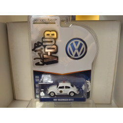 VOLKSWAGEN BEETLE/KAFER/COX USA POLICE SCOTTSBORO ALABAMA 1:64 GREENLIGHT