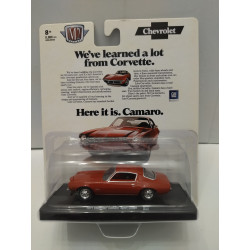 CHEVROLET CAMARO 1971 SPORT COUPE RED R71 20-51 1:64 M2 MACHINES