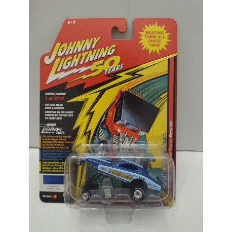 GEORGE BARRIS DODGE CHARGER FUNNY CAR 1:64 JOHNNY LIGHTNING