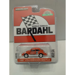 VOLKSWAGEN BEETLE/KAFER/COX 1967 BARDAHL n87 FITTIPALDI 1:64 GREENLIGHT