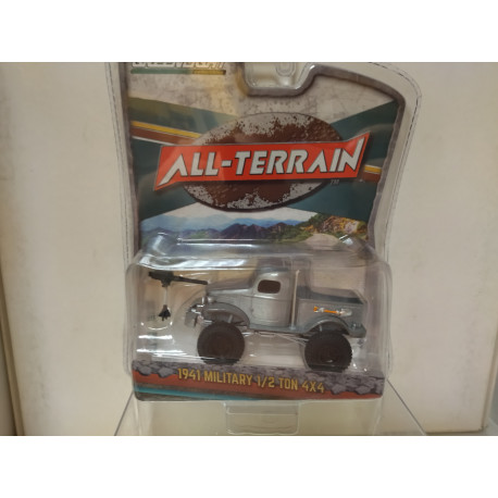 DODGE MILITAR/MILITARY 1/2 TON 1941 4X4 ALL TERRAIN 1:64 GREENLIGHT